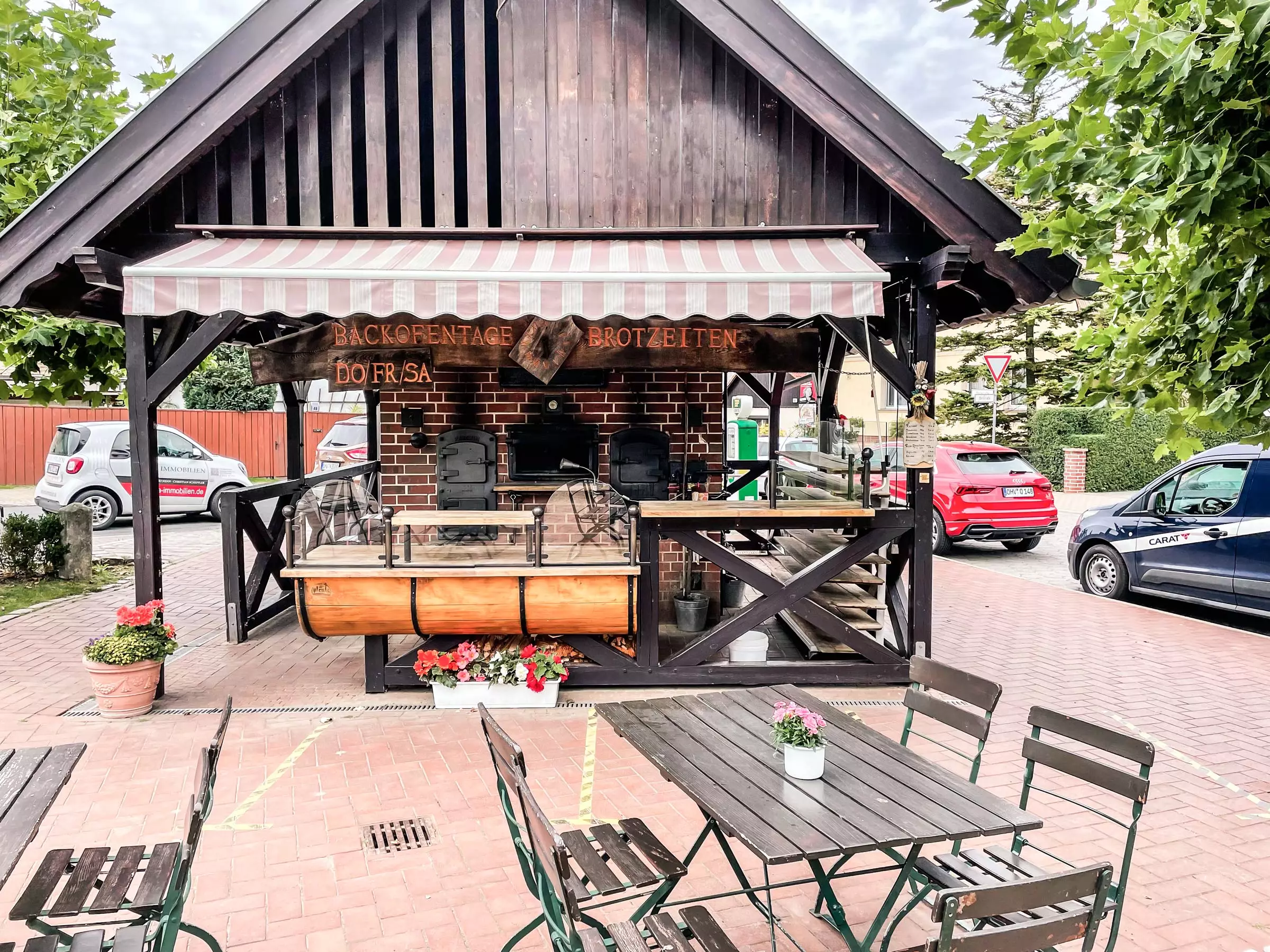Der berühmte Holzbackofen in Kremmen